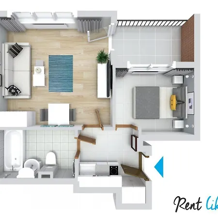 Apartment Rent Like Stawki 4e Warsaw